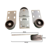 ROLKA MEBLOWA 43mm GUMA 1SZT